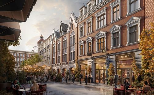 Wnętrza hotelu Tribute Portfolio w katowickim Kwartale Dworcowa